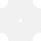 Ekena Millwork Haus Architectural Grade PVC Contemporary Ceiling Medallion, 36"OD x 3"ID x 12"C x 1"P CMP36HS-03000 - alternate 4